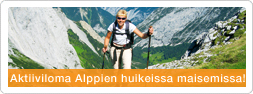 Aktiiviloma Alppien huikeissa maisemissa!