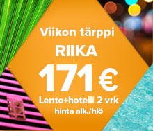 Viikon t&auml;rppi&nbsp;&ndash;Riika
